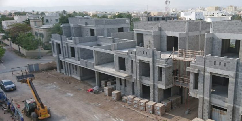 Actual Villa Construction