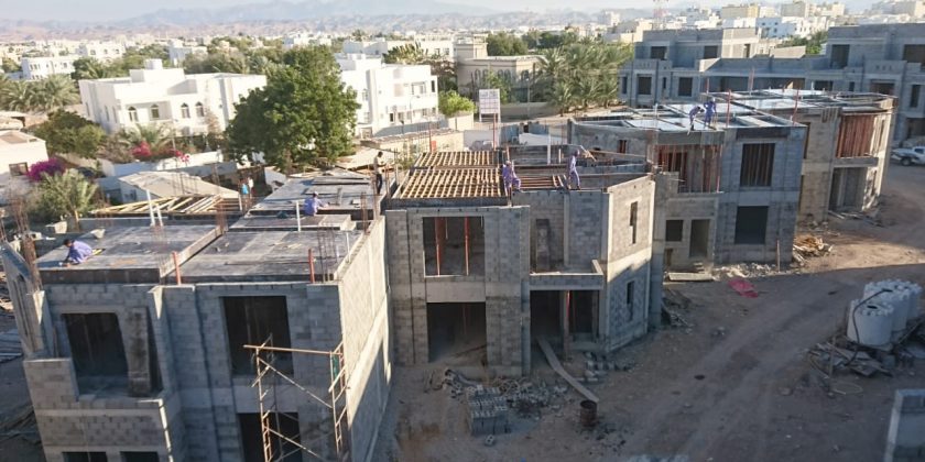 Actual Villa Construction