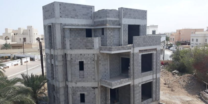 Actual Villa Construction