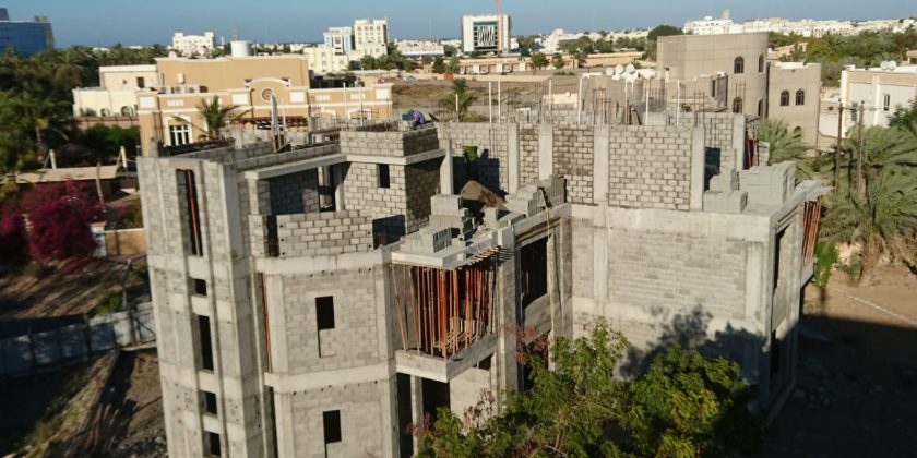 Actual Villa Construction