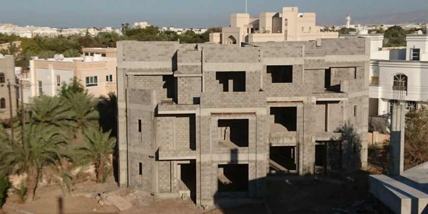 Actual Villa Construction