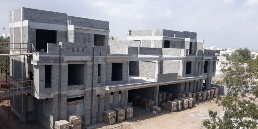 Actual Villa Construction