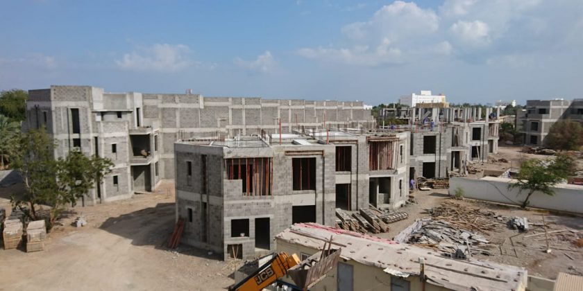 Actual Villa Construction