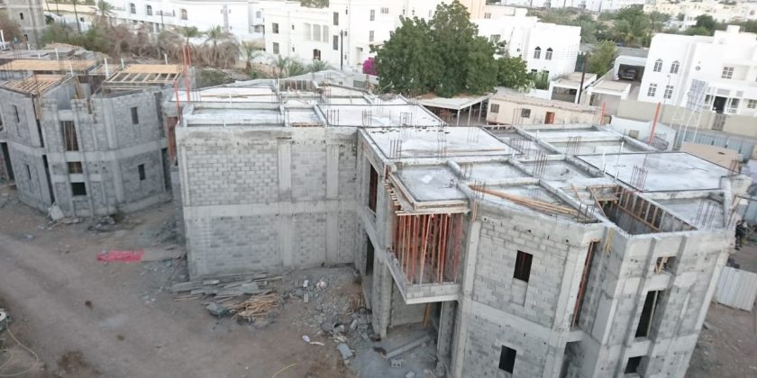 Actual Villa Construction